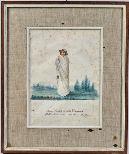 Antico acquerello fine 800 - acquerello,