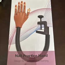 Nail Trainer Mano Unghie Acriliche Flessibile Ruota Pivot Pratica