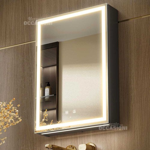 Specchio bagno contenitore - bagno,