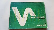 Honda CB 750 Four SS 1975 catalogo ricambi originale moto spare parts catalogue