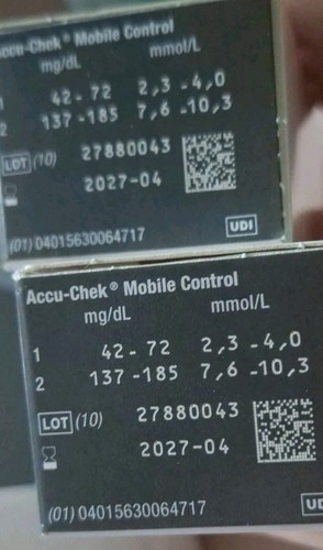 2xaccu chek cartuccia prova - 2xaccu-chek,