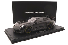 TECHART GTstreet R (base 992) ruota nera nero/giallo TECHART Collection 1:18