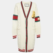 Gucci Cardigan Crema Maglia