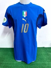 MAGLIA ITALIA TOTTI MATCH WORN