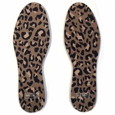 Mr. Lacy Relax Solette in Memory Foam, Marrone Leopardato Qualità Premium