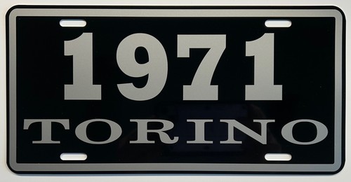 Targa metallo torino 1971 - torino,
