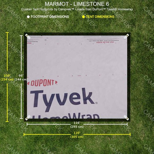 Tyvek impronta per - per, tenda