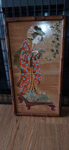 Piastrelle maiolica dipinte - in,