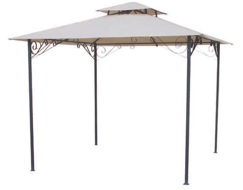 Gazebo alluminio - in,