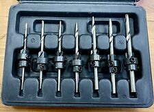 Punte svasatrici, svasatore per viti lavorazione legno 7 pz In Cofanetto