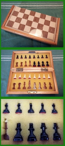 Scacchiera legno formica - legno,