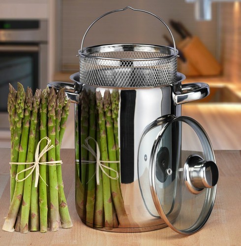 Pentola per asparagi - , in