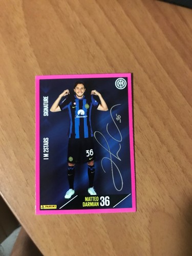 Panini 2stars inter card - m,
