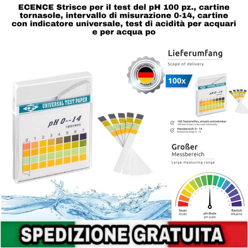 100 strisce test - il, ph