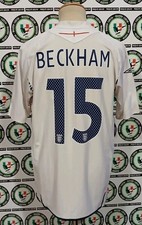 BECKHAM 2008 ENGLAND SHIRT