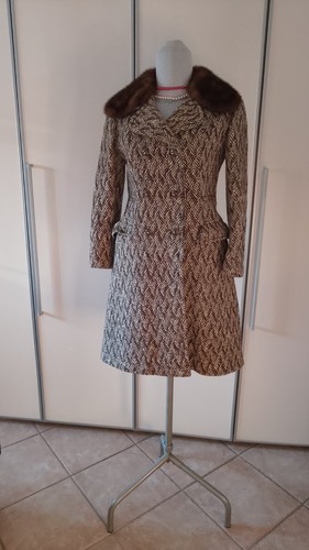Cappotto nero vintage - nero, anni