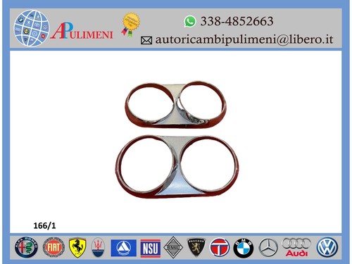 Coppia cornice faro sx - coppia,