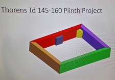Thorens td 160 - 145  Project DIY read description