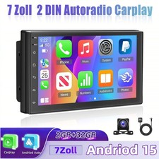 Carplay 2 DIN 2+32GB 7"
