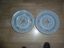 FIAT 1100 +1200 + 1500 CABRIOLET + COUPE'  coppia di cerchi ruota da 14 pollici 