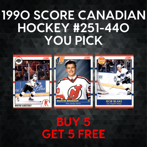 1990 score canadian 251 - 1990, #251-440