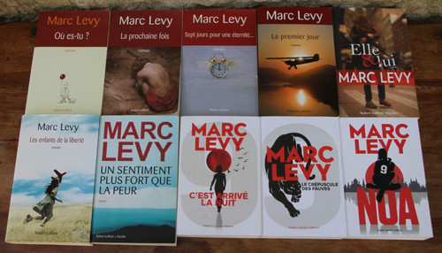 Marc levy lot livres - marc,