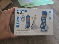 BRONDI ADARA CORDLESS DIGITAL CON VIVAVOCE COLORE AZZURRO/BIANCO