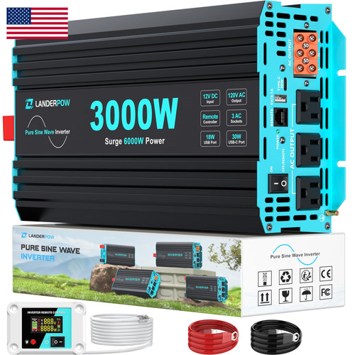 Landerpow 3000 watt - 3000, inverter
