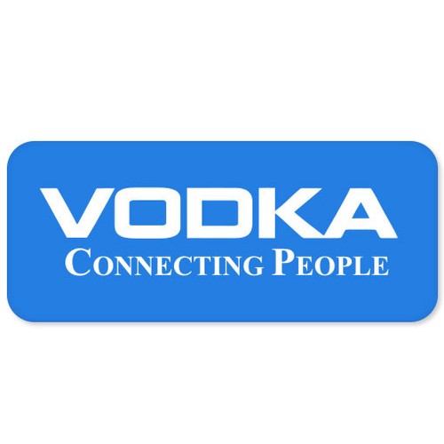 Adesivo paraurti auto vodka - adesivo,