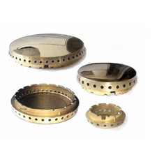 Glem Gas spartifiamma cucina in ottone lucido cucina gas 4 fuochi