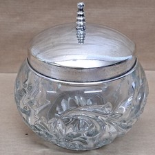 Vaso di vetro con coperchio