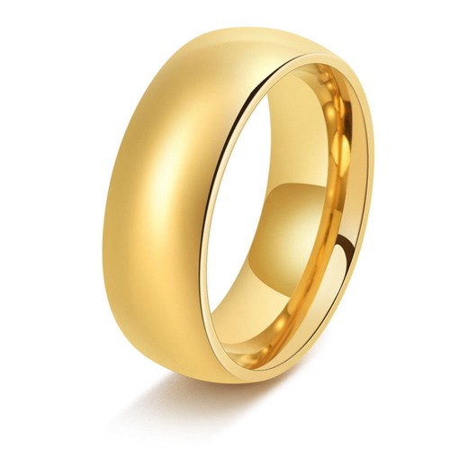 Anello placcato oro fede