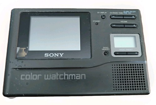 Vintage sony fdl 3500 watchman - fdl-3500,