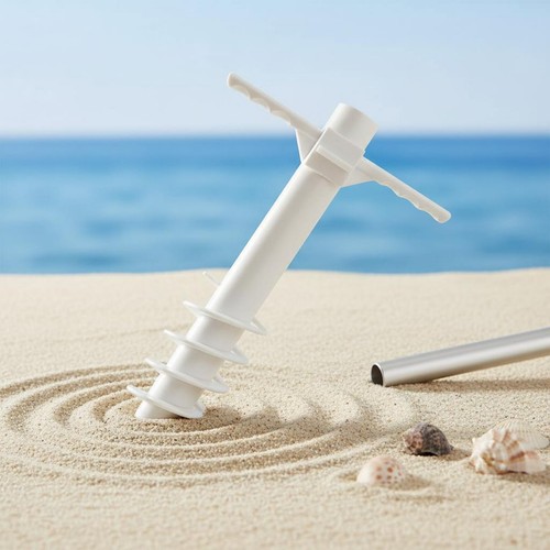 Trivella ombrellone spiaggia - trivella,