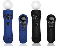 2x CONFEZIONI set custodia protettiva skin silicone per controller Sony PS Move VR PS3 PS4 PS5