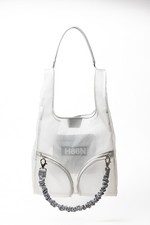 Borsa a tracolla trasparente