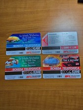 Vendo quattro schede telefoniche di cui due una marvel comics thor 