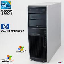 HP WORKSTATION XW4600 8 GB RAM CORE 2 QUAD Q9550 COMPUTER PC WINDOWS XP PARALLELO