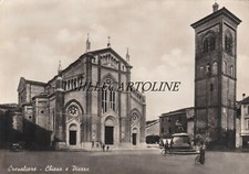 CREVALCORE:  Chiesa e Piazza