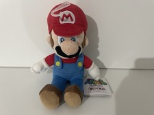 NUOVO SUPER MARIO - PELUCHE MARIO 8 POLLICI SANEI 2009 GIAPPONE NINTENDO RARO