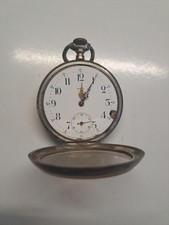 Orologio Da Tasca Omega Verso 1900/1910 Argento 800