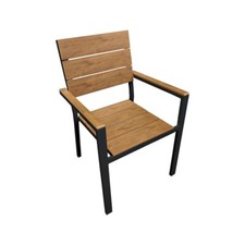 Sedia Da Esterno Con Braccioli