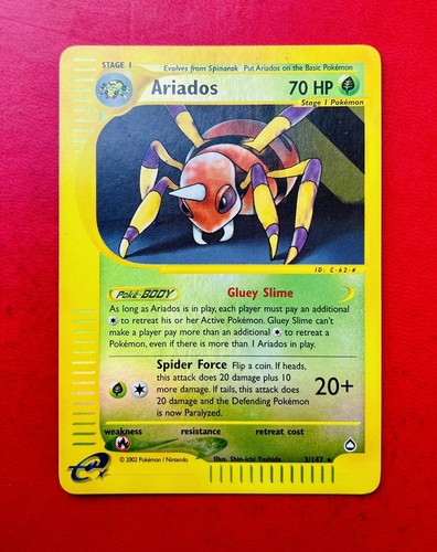 Lotto carte pokemon ariados - pokemon,