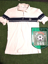 Sergio tacchini MC Enroe polo Tennis VINTAGE s90 maglia jersey Trikot Wimbledon