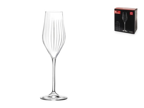 Rcr confezione calici flute - rcr, 6