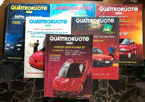 Rivista quattroruote 6 - rivista,