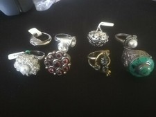 LOTTO ANELLI ARGENTO(PRESENZA