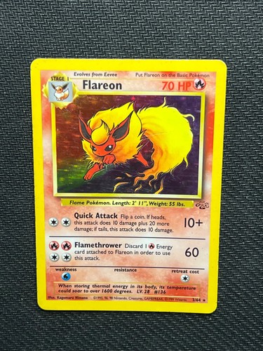 Pokémon flareon holo - flareon,