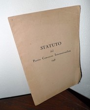 STATUTO DEL PARTITO COMUNISTA