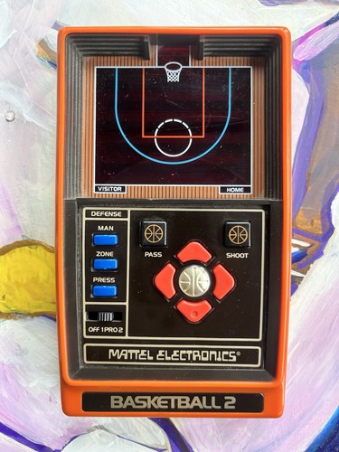 Mattel electronics basketball - mattel,